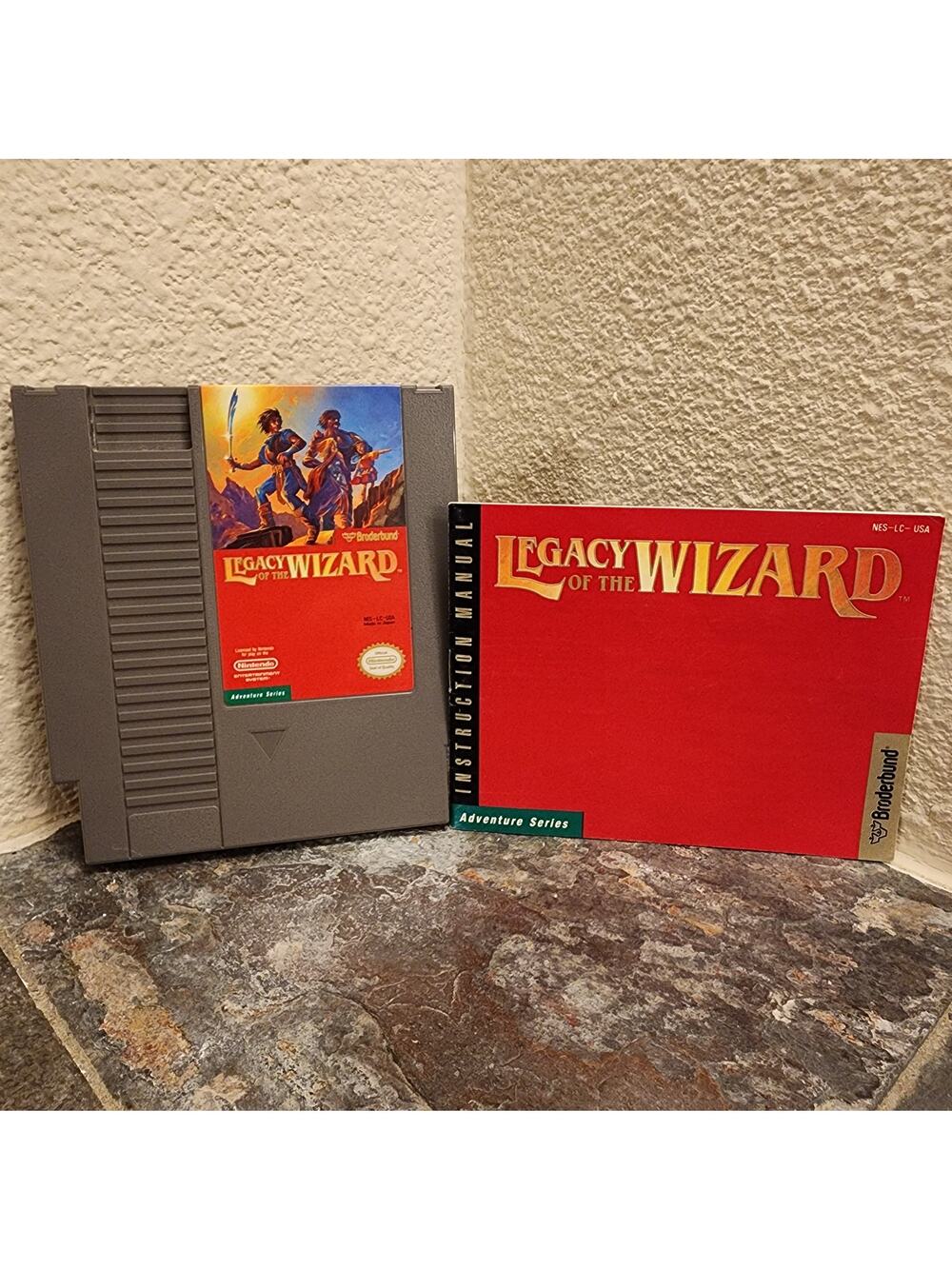 Game - Legacy of the Wizard w/ manual - NES